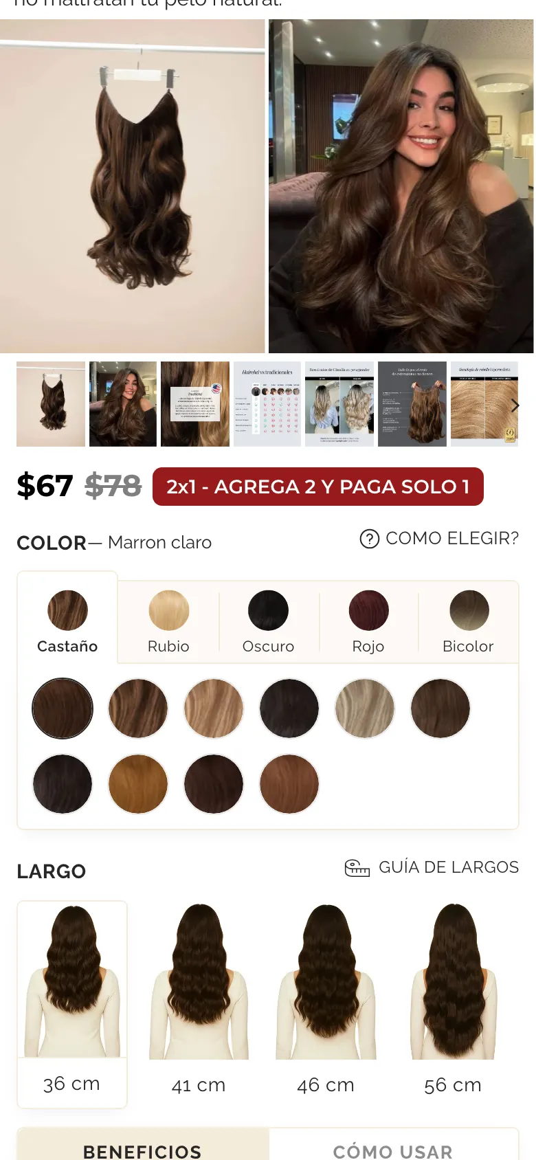 Ficha de hoy: primero la familia de color (castaño, rubio, oscuro, rojo, bicolor) y después el tono exacto